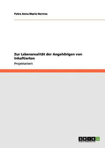 Cover image for Zur Lebensrealitat der Angehoerigen von Inhaftierten