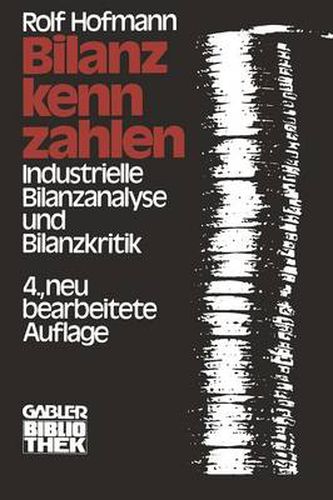 Cover image for Bilanzkennzahlen