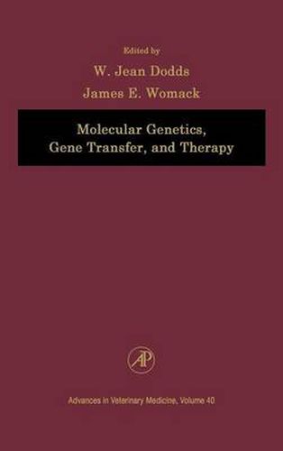 Cover image for Molecular Genetics, Gene Transfer, and Therapy