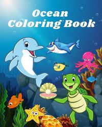 Cover image for Ocean Coloring Book