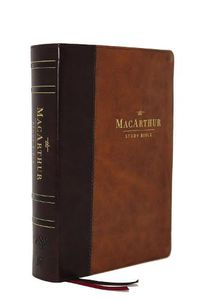 Cover image for ESV, MacArthur Study Bible, 2nd Edition, Leathersoft, Brown: Unleashing God's Truth One Verse at a Time