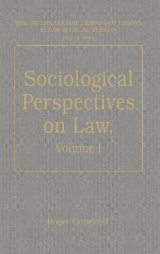 Cover image for Sociological Perspectives on Law