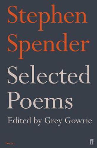 Cover image for Selected Poems of Stephen Spender