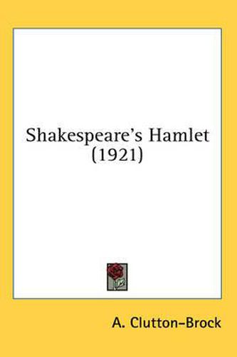 Cover image for Shakespeare's Hamlet (1921)