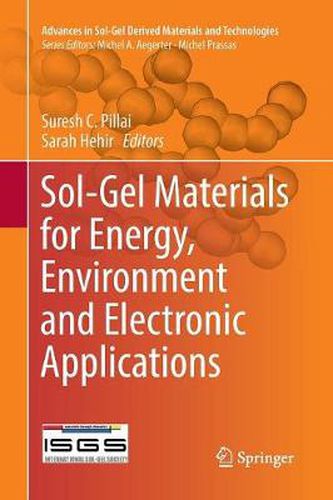 Cover image for Sol-Gel Materials for Energy, Environment and Electronic Applications