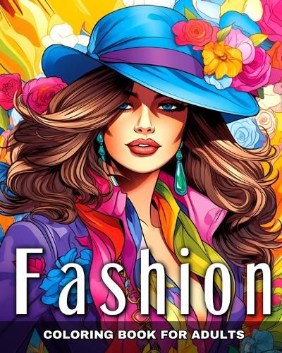 Cover image for Fashion Coloring Book for Adults