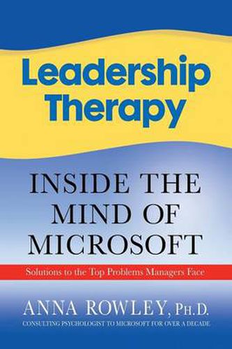 Cover image for Leadership Therapy: Inside the Mind of Microsoft