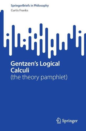 Cover image for Gentzen's Logical Calculi