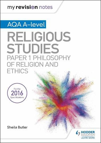 Cover image for My Revision Notes AQA A-level Religious Studies: Paper 1 Philosophy of religion and ethics