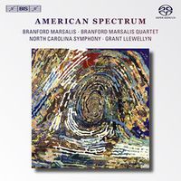 Cover image for American Spectrum Works By John Williams Ned Rorem Michael Daugherty