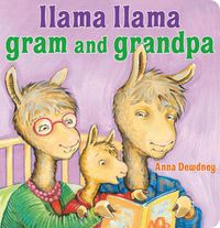 Cover image for Llama Llama Gram and Grandpa