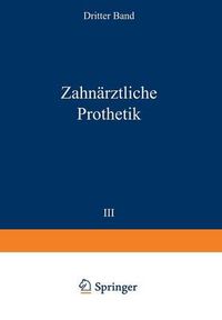 Cover image for Zahnarztliche Prothetik