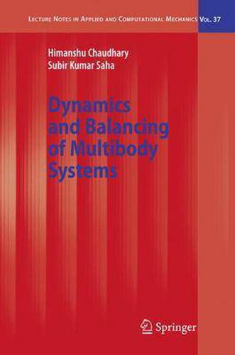 Cover image for Dynamics and Balancing of Multibody Systems