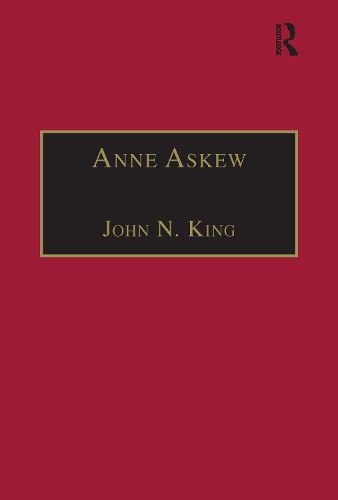 Cover image for Anne Askew: Printed Writings 1500-1640:  Series 1, Part One, Volume 1