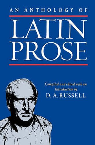 Cover image for An Anthology of Latin Prose