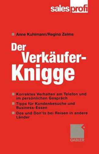 Cover image for Der Verkaufer-Knigge: Money Machen Mit Manieren