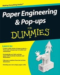 Cover image for Paper Engineering and Pop-Ups For Dummies