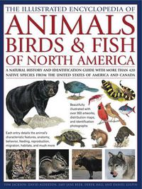 Cover image for Illustrated Encyclopedia of Animals, Birds and Fish of North America