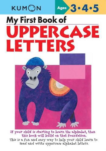 Cover image for My First Book of Uppercase Letters