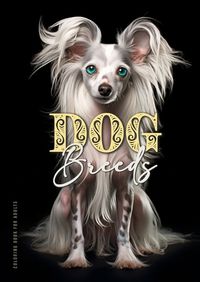 Cover image for Dog Breeds Coloring Book for Adults