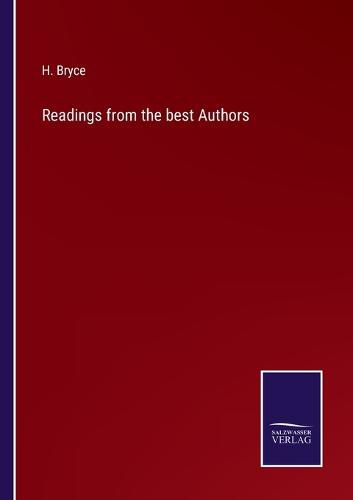 Cover image for Readings from the best Authors