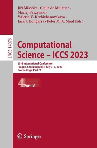 Cover image for Computational Science - ICCS 2023