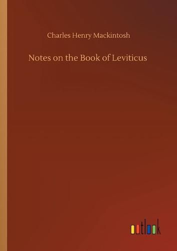 Cover image for Notes on the Book of Leviticus