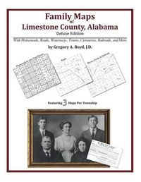 Cover image for Family Maps of Limestone County, Alabama, Deluxe Edition