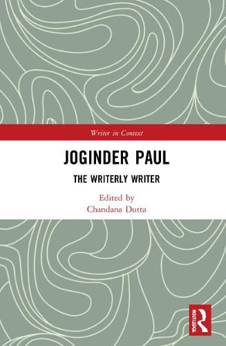 Cover image for Joginder Paul: The Writerly Writer