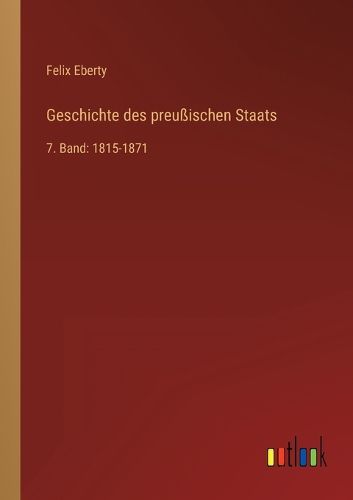 Cover image for Geschichte des preussischen Staats