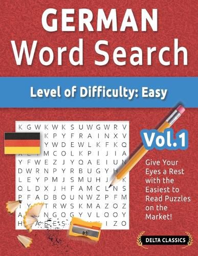 Cover image for German Word Search - Level of Difficulty