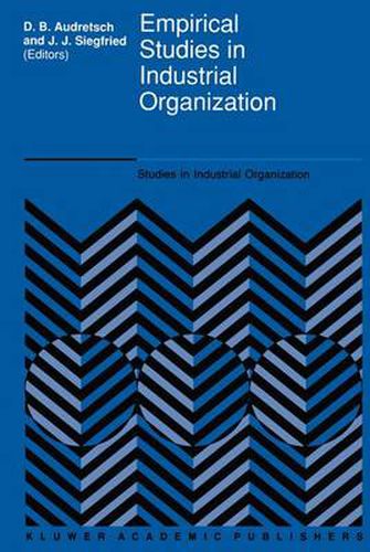 Empirical Studies in Industrial Organization: Essays in Honor of Leonard W.Weiss