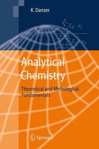 Cover image for Analytical Chemistry: Theoretical and Metrological Fundamentals