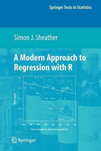 Cover image for A Modern Approach to Regression with R