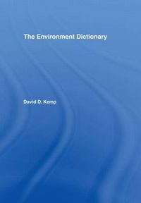 Cover image for The Environment Dictionary