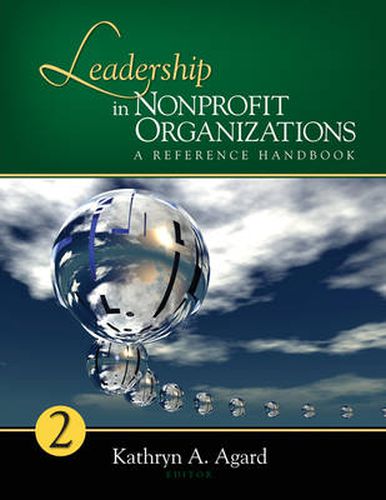 Cover image for Leadership in Nonprofit Organizations: A Reference Handbook