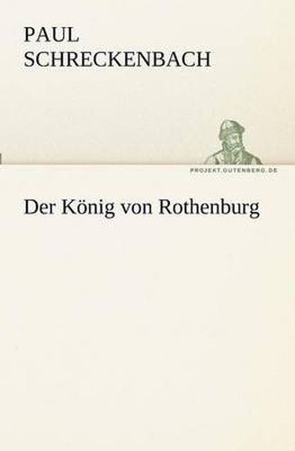 Cover image for Der Koenig von Rothenburg