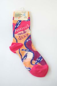 Cover image for Anxious And Sexy Crew Socks
