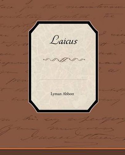 Cover image for Laicus
