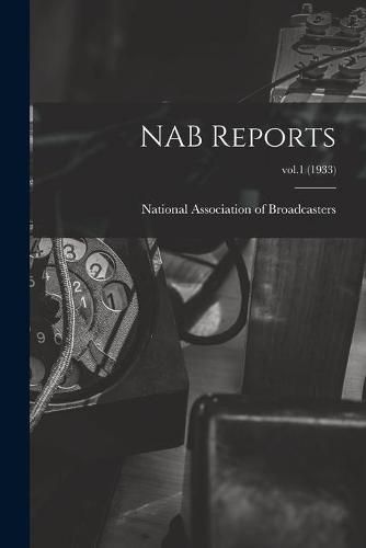 Cover image for NAB Reports; vol.1 (1933)