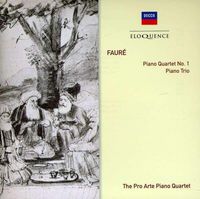 Cover image for Faure Piano Quartet No 1 Piano Trio