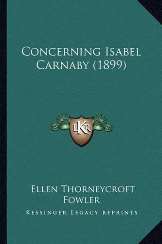 Concerning Isabel Carnaby (1899)