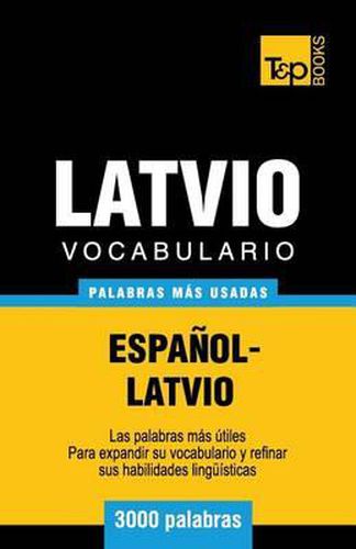 Vocabulario espanol-leton - 3000 palabras mas usadas