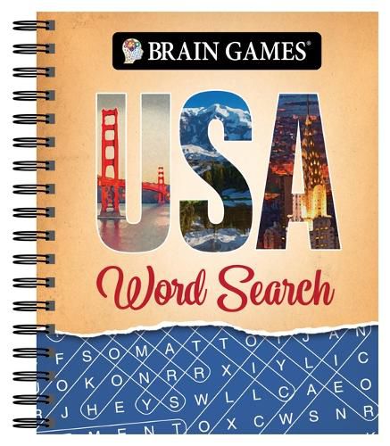 Cover image for Brain Games - USA Word Search (#2)