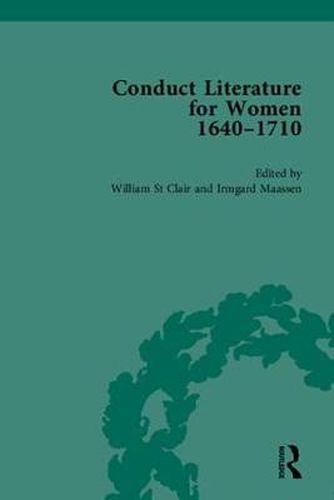 Cover image for Conduct Literature for Women, Part II, 1640-1710