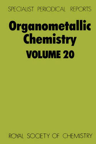 Organometallic Chemistry: Volume 20