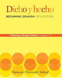 Cover image for Dicho: Chapters 1-5 Preliminary