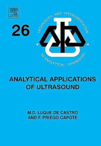 Cover image for Analytical Applications of Ultrasound