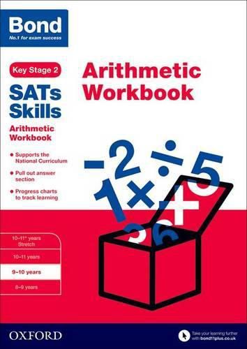 Cover image for Bond SATs Skills: Arithmetic Workbook: 9-10 years