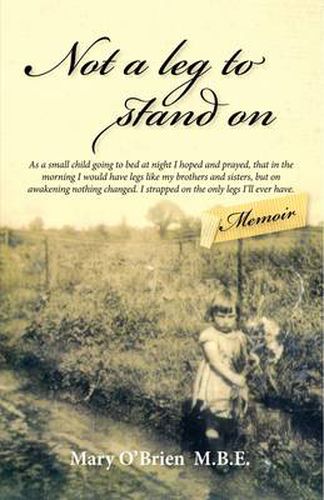 Cover image for Not a Leg to Stand on